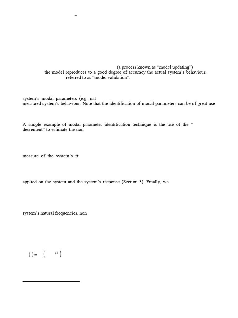 7 - Identification of Modal Parameters | PDF | Spectral Density ...