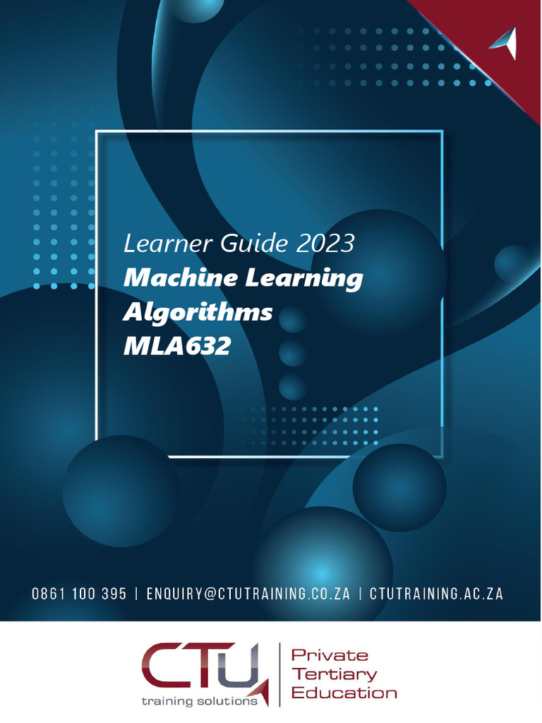 Machine Learning Algorithms Guide 2023 | PDF | Machine Learning ...