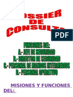 2 - Misiones y Funciones Del - Jefe de Seguridad - Director de Seguridad - Mandos Intermedios - Personal Operativo de Seguridad