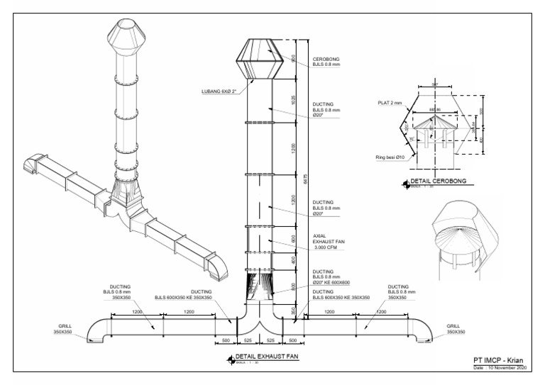 02.detail Exhaust Fan (11112020) | PDF