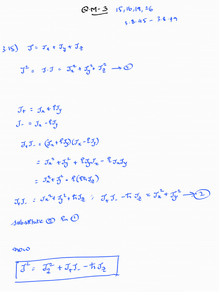 QM 3 | PDF