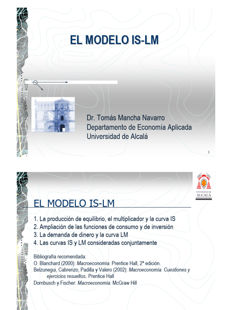 Modelo IS LM 07 08 | PDF