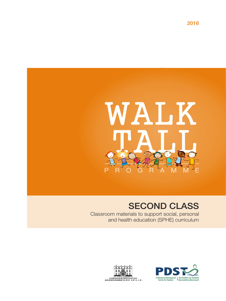 Walk Tall SPHE Curriculum For 2nd Class PDF Teachers Educational 
