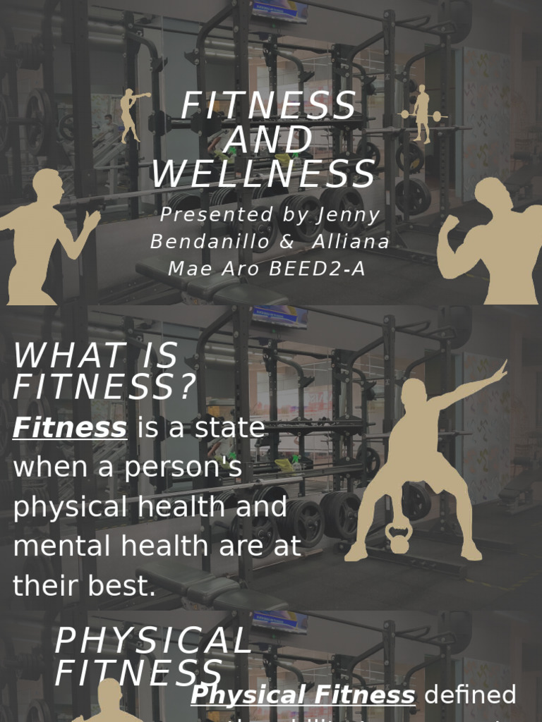 Understanding Fitness and Wellness | PDF | Physical Fitness | Strength ...