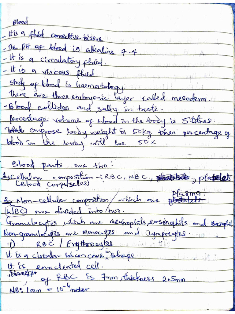Remedial Biology Personal Note | PDF