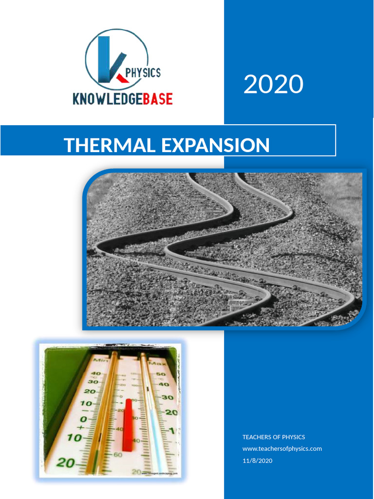 1.6 Thermal Expansion | PDF | Thermometer | Thermal Expansion