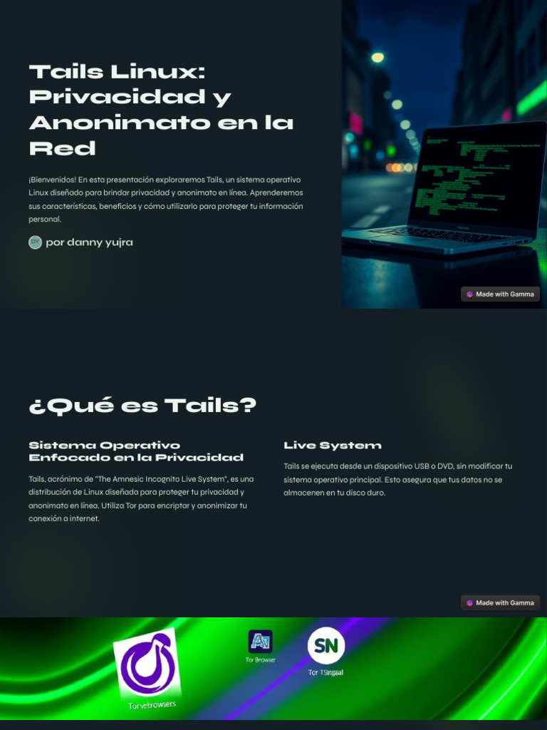 Tails Linux Privacidad y Anonimato en La Red | PDF | Anonimato | Arranque