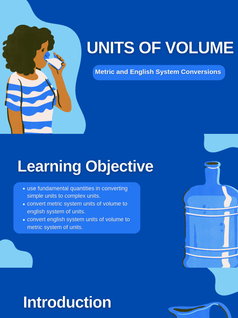 Units of Volume | PDF | Volume | Gallon