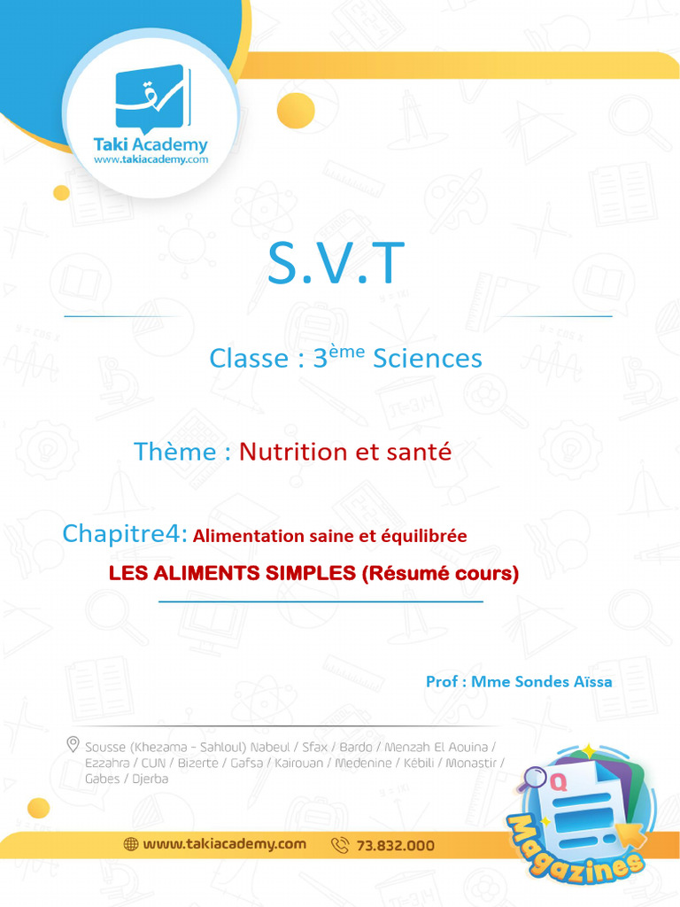 Définition des aliments simples | PDF | Protéines | Colloïde
