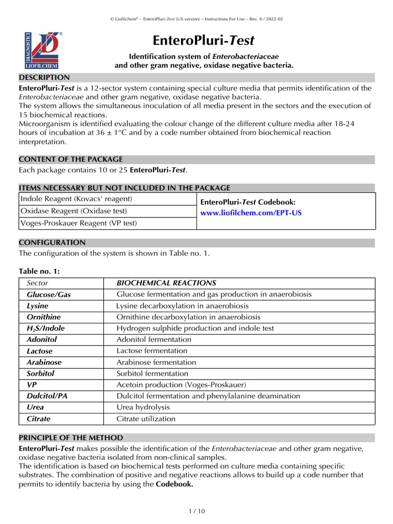 78618u - Ifu Distribuidora Quimica Integral | PDF | Fermentation | Bacteria