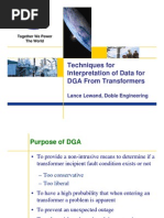 DGA Analysis for Transformer Oil TDCG | PDF | Ethylene | Methane