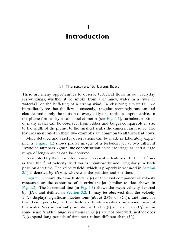 Understanding Turbulent Flows Dynamics | PDF | Turbulence | Fluid Dynamics