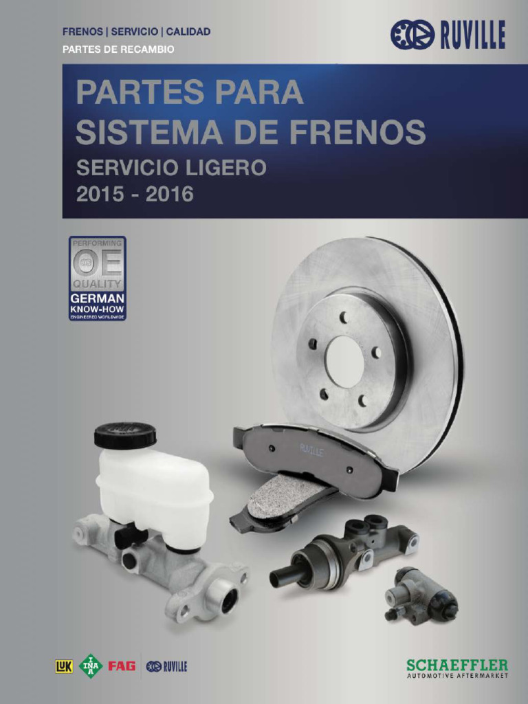 Partes y Procedimientos de Frenos | PDF | Tracción en las cuatro ruedas ...