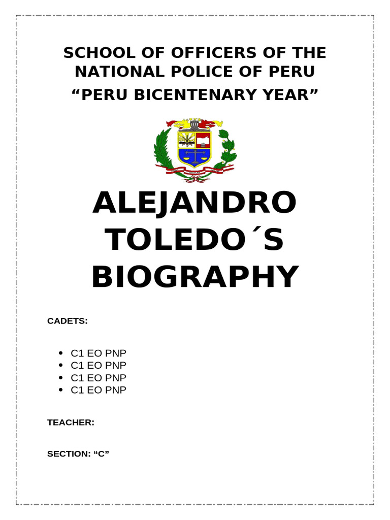 Tag - Alejandro Toledo | PDF | Peru