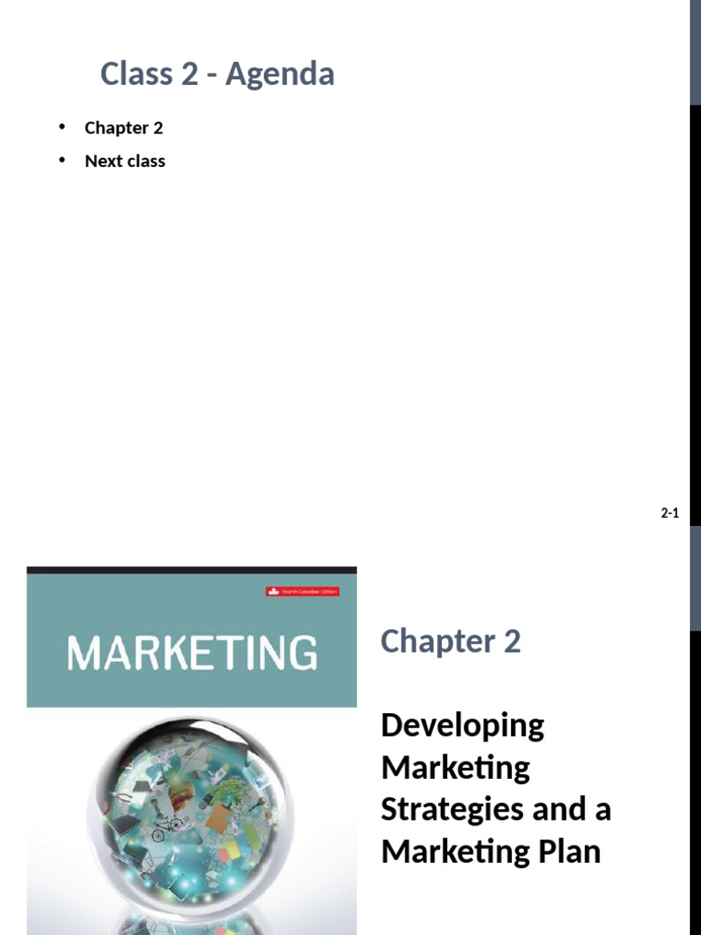 Class 2 - Chapter 2 | PDF | Marketing | Marketing Strategy