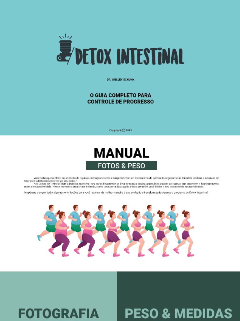 Detox Intestinal Manual de Progresso | PDF