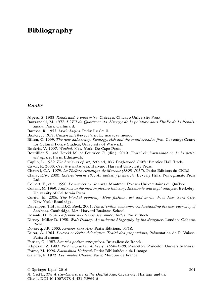 Comprehensive Art and Culture Bibliography | PDF