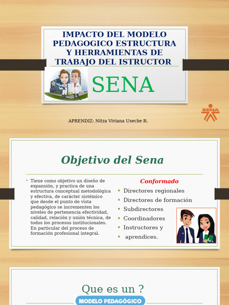 Impacto del Modelo Pedagógico SENA | PDF | Aprendizaje | Pedagogía