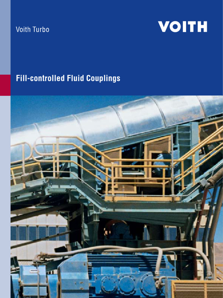 Fill-Controlled Fluid Couplings Overview | PDF | Pump | Electric Motor