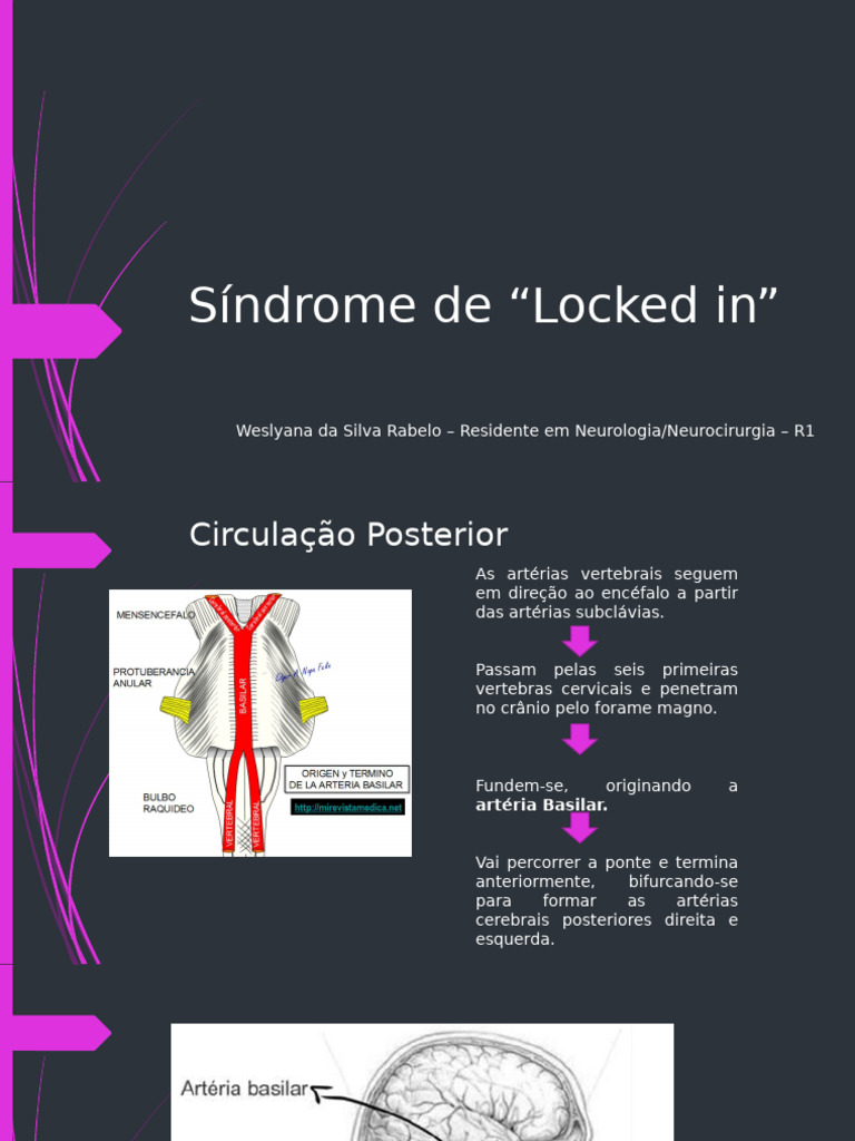 Sindrome de Locked in | PDF | Cérebro | Sistema nervoso