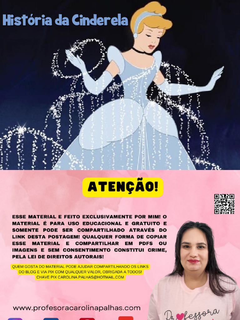 Resumo da História da Cinderela | PDF