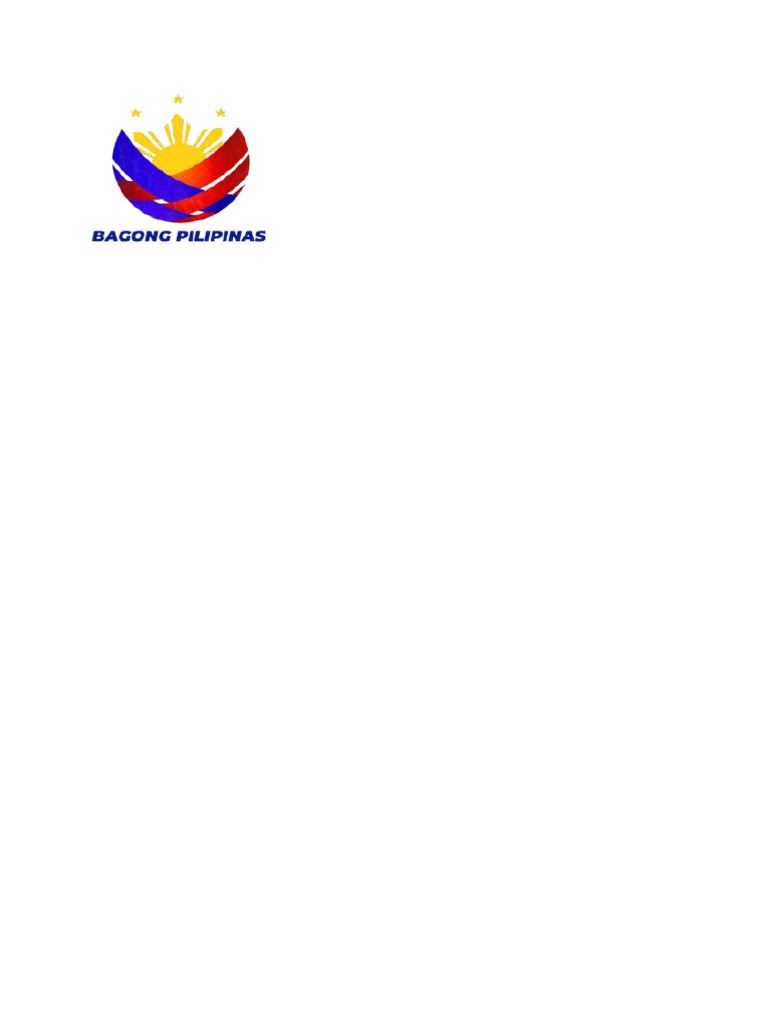 Bagong Pilipinas Logo | PDF