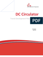 DC Circulator Transit Development Plan - Appendices - April 2011
