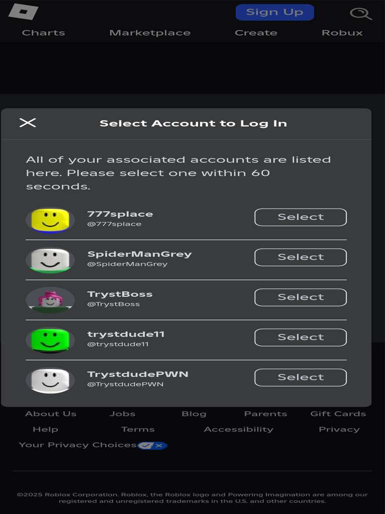 Log in To Roblox | PDF