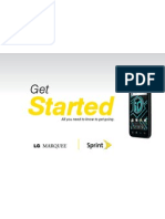 Sprint LG Marquee Manual