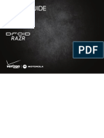 Verizon Wireless Droid Razr by Motorola Manual