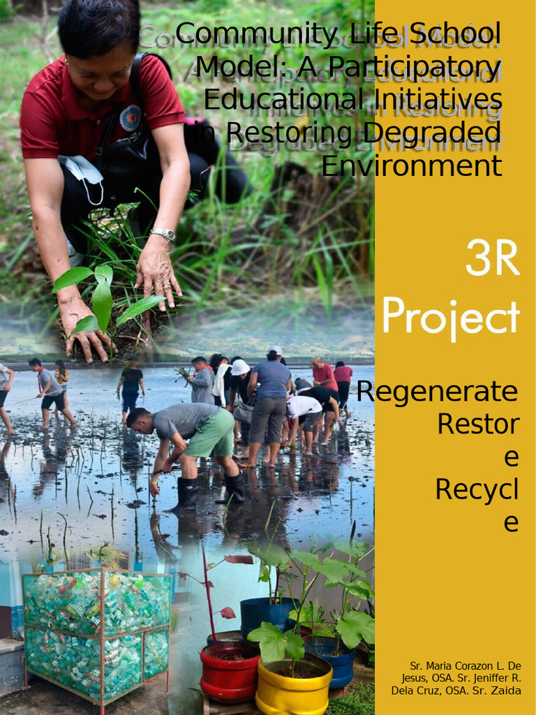 Community Life School: Mangrove Restoration | PDF | Trees | Recycling