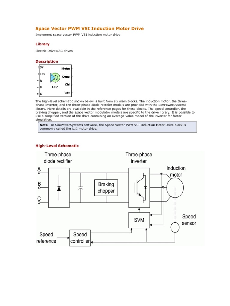 VSI Induction Motor Drive Overview | PDF | Power Inverter | Electricity