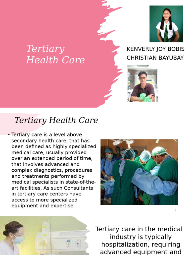 Understanding Tertiary Health Care in the Philippines | PDF