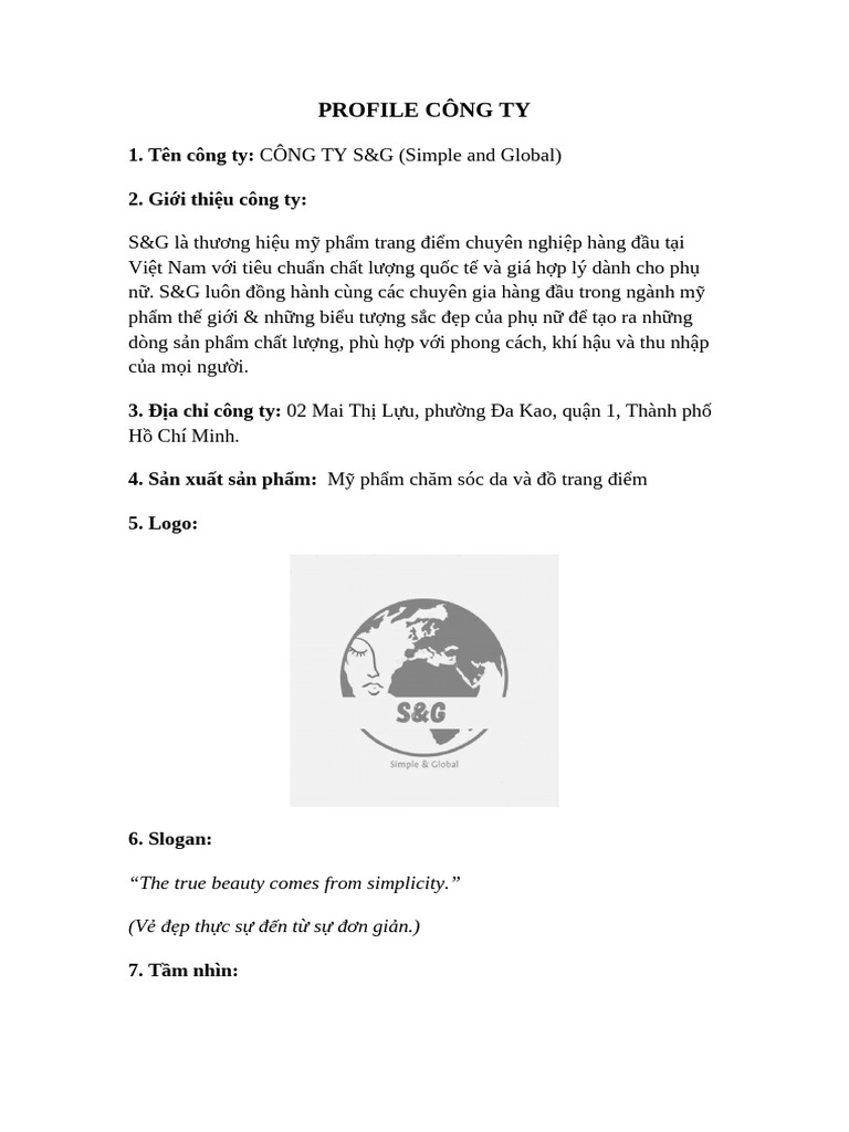 SG (Simple and Global) | PDF