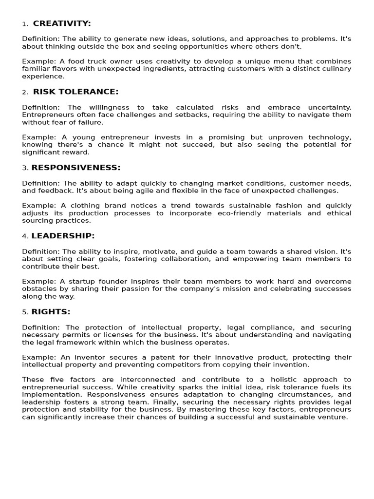 Lesson 4 Entrep Mind I | PDF
