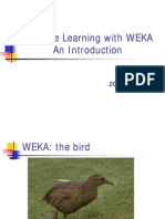 Machine Learning With WEKA An Introduction