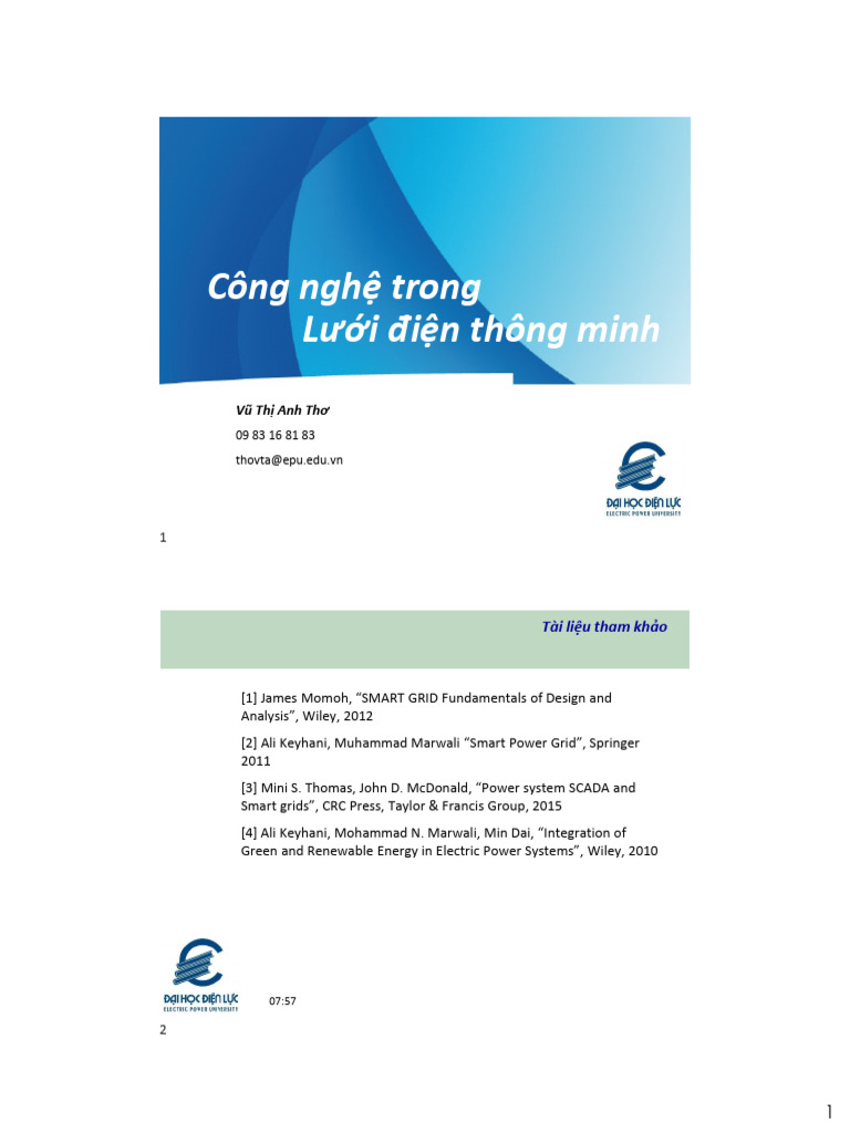 Cong Nghe Trong LDTM - C1 | PDF