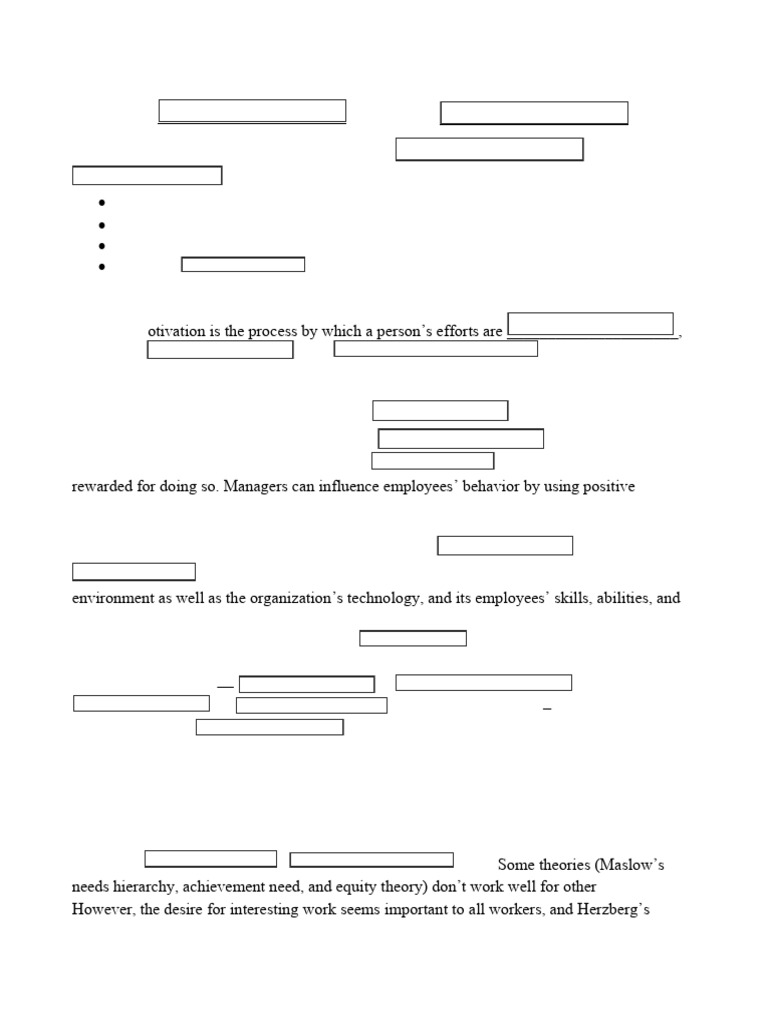 Understanding Motivation Theories in Management | PDF | Motivational ...