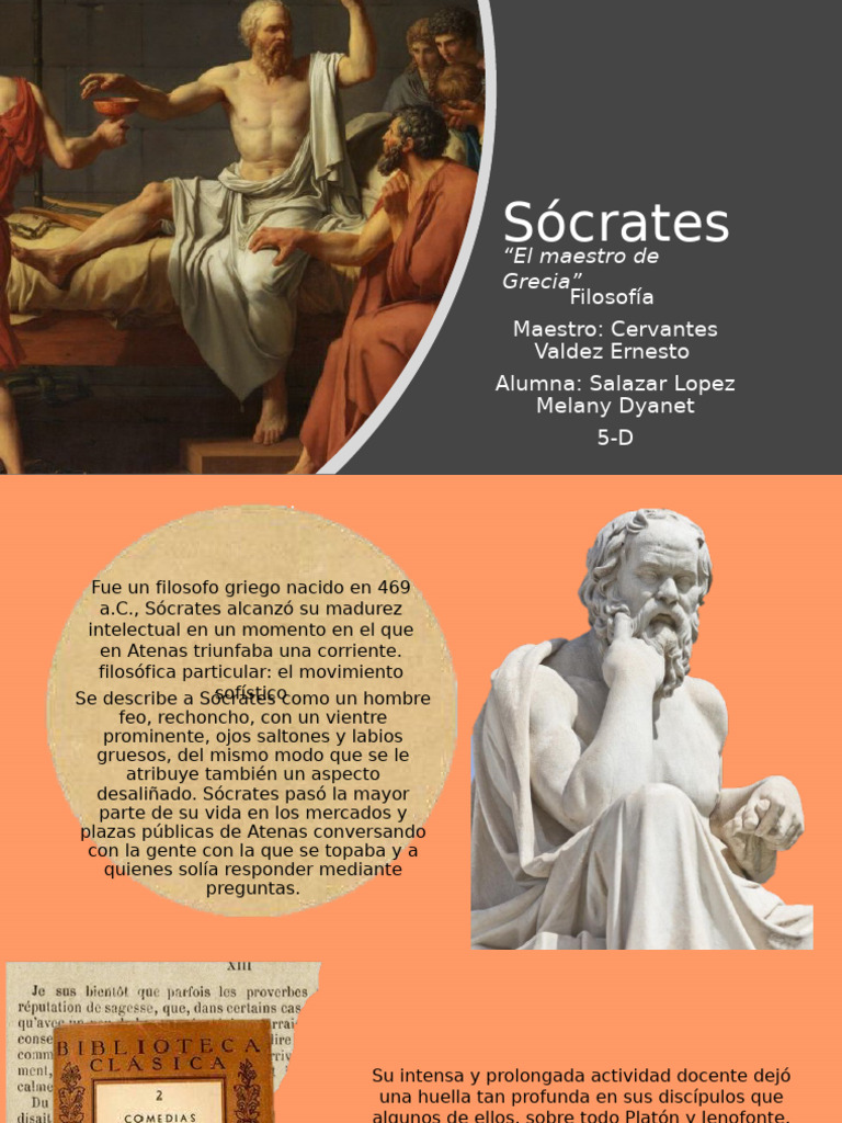 Sócrates: Filosofía y Método Mayéutico | PDF | Sócrates
