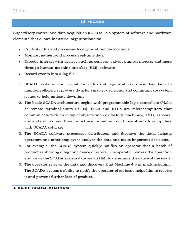 Understanding SCADA Systems Explained | PDF | Scada | Programmable ...