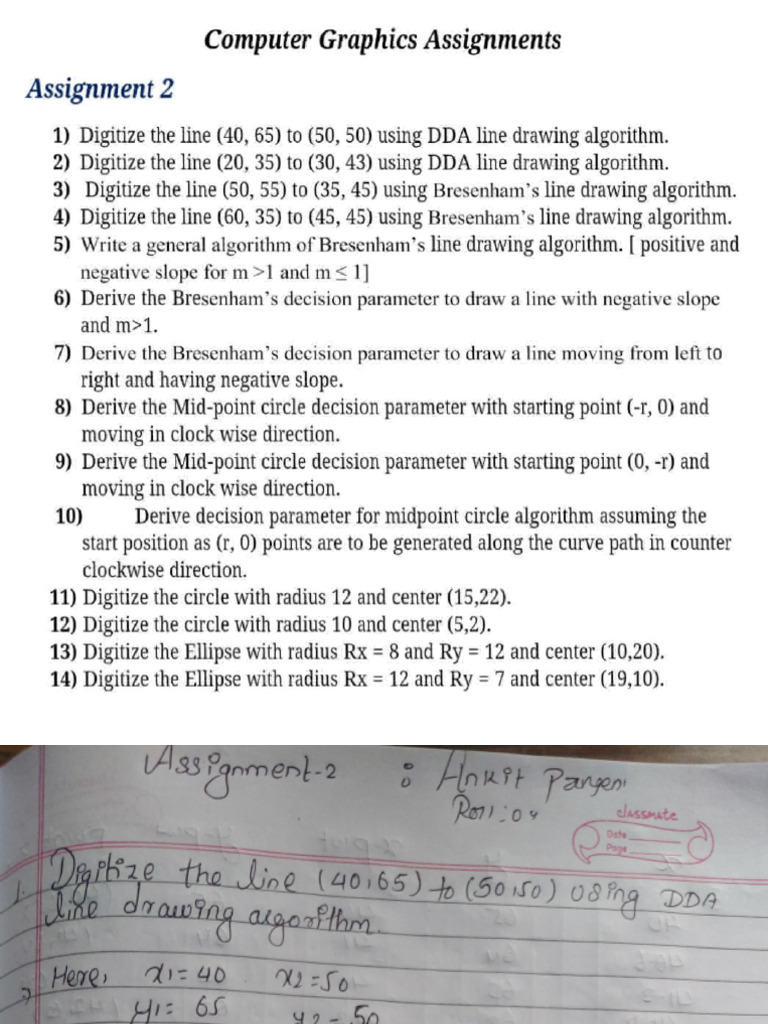 Assignment 2 CG - Ankit Pangeni | PDF