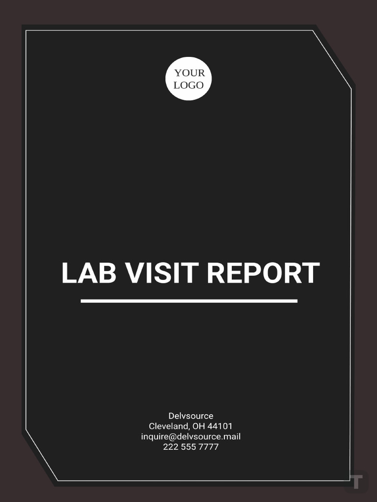 Lab Visit Report Template | PDF