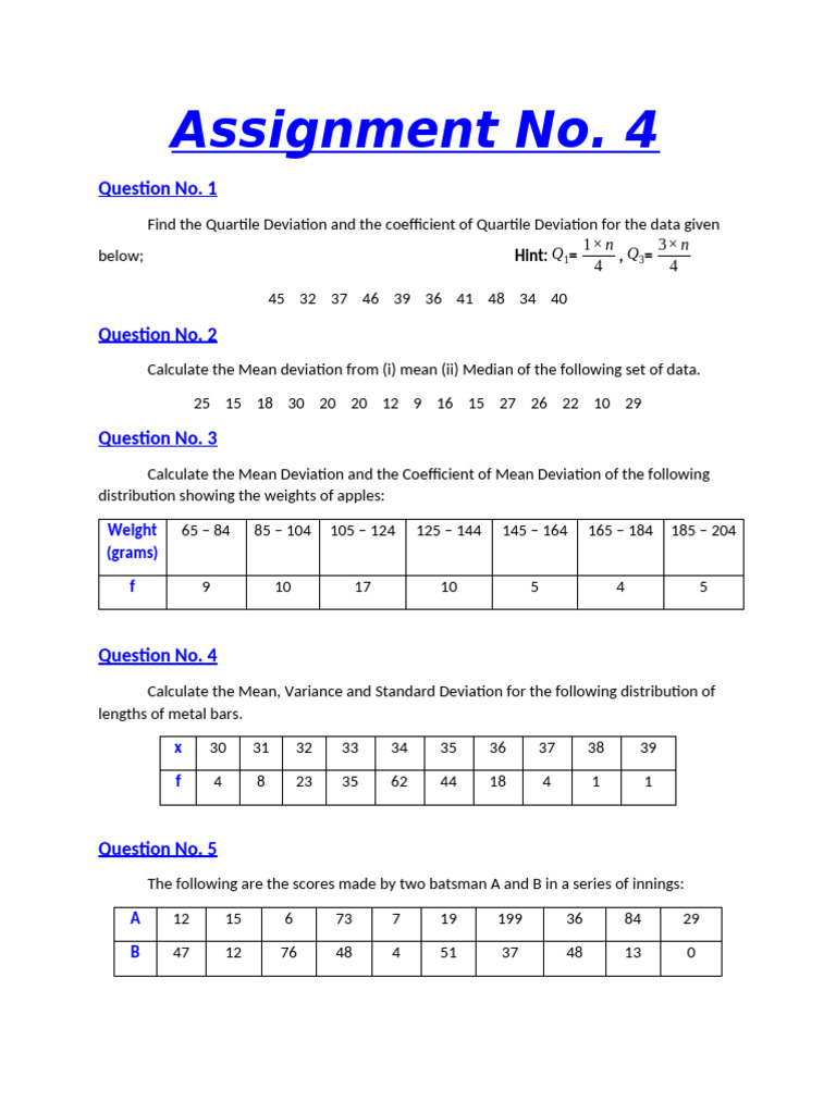 Assignment No 3 (Batch 5) | PDF