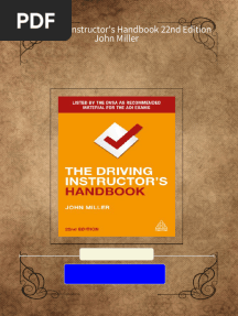The Driving Instructor's Handbook 22nd Edition John Miller download pdf