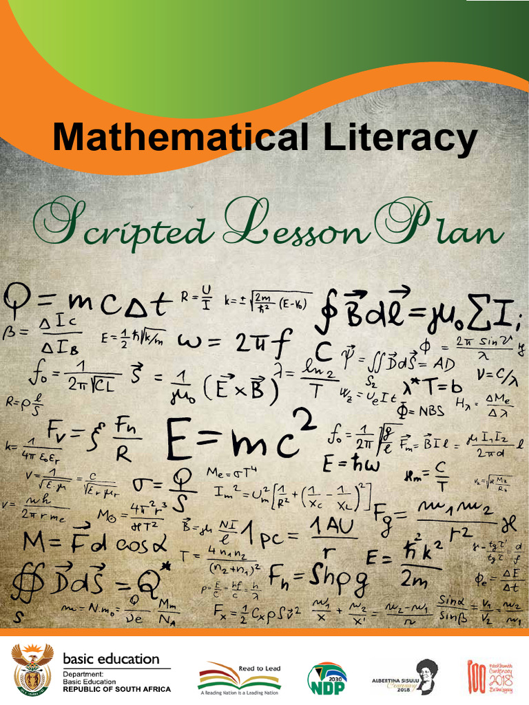 Mathematical Literacy-Scripted Lesson Plans | PDF | Rounding | Percentage