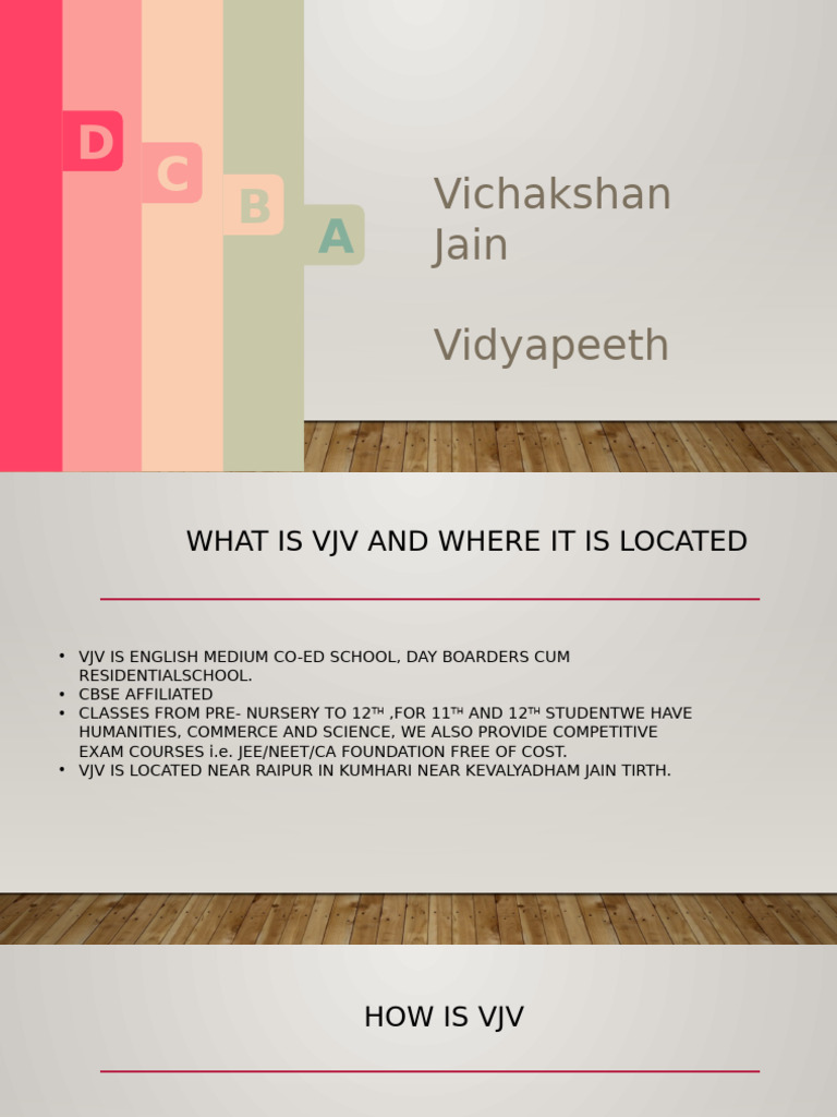 VJV School: Premier Education Hub | PDF