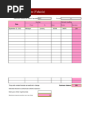 Vehicle Running Sheet Template | PDF | Vehicles | Transport