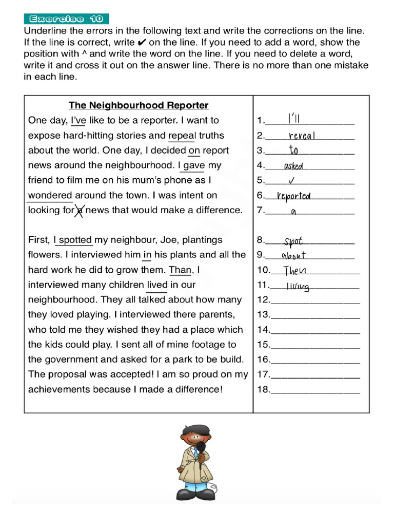 Proofreading 10 | PDF
