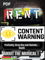 Rent Musical Character Breakdown | PDF