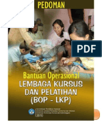 1004100006pedoman BOP Kursus Tahun 2010